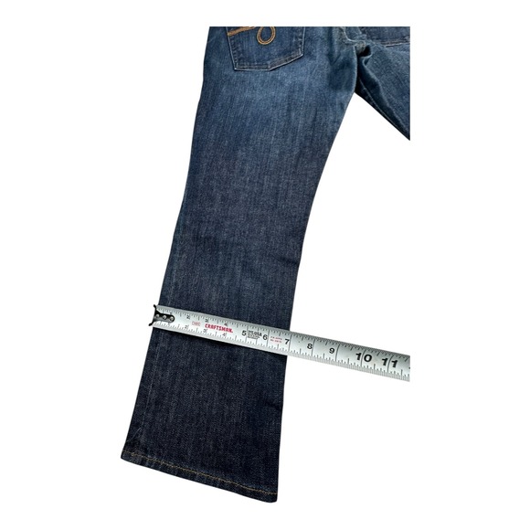Lucky Brand Jeans Women's Size 8 29 Bootcut Dark Wash Denim Made in America - Picture 9 of 11